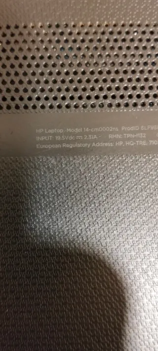 HP 14 Radeon Portátil Negro