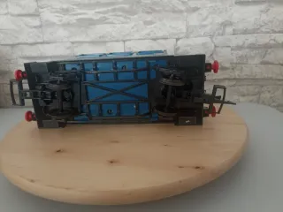 Playmobil 4100 Vagón Azul completo todo original