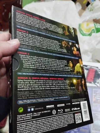 Colección Scream Blu-ray 1-4