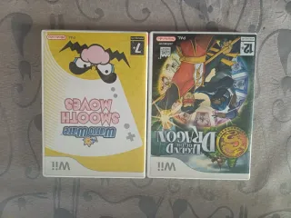 Wii Wario Ware Smooth Moves y Legend of the Dragon