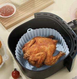 Cesta de silicona para air fryer