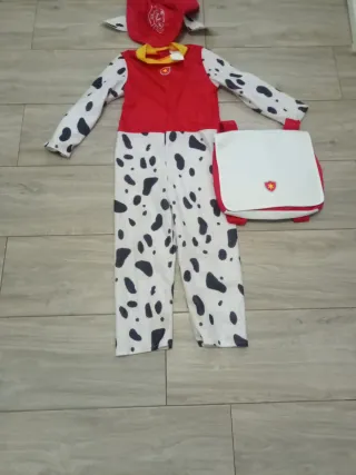 Disfraz Marshall Patrulla Canina TallaS niño 4, 5