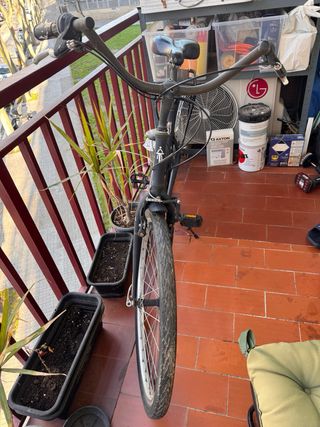 Bicicleta B'Twin con portabultos