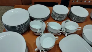 Vajilla Porcelana Eschenbach Baviera