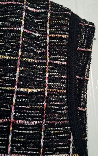 Vestido de invierno cuadros