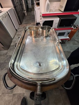 Buffet Plato de Calentamiento Trolley Restaurante