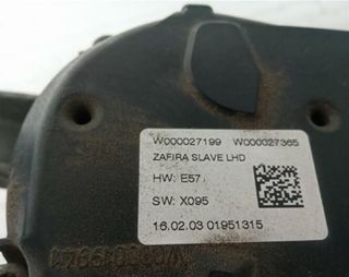 Opel 138789 motor limpia del w000027364 zafira 1.4