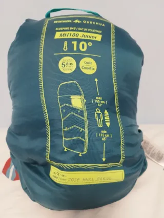Saco dormir infantil Decathlon MH100 Junior.