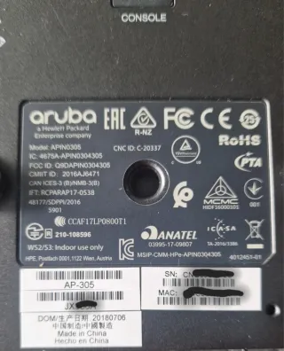 Aruba AP305 Punto de Acceso