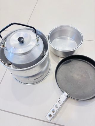 Cocina de acampada trekking Trangia 25 de alcohol