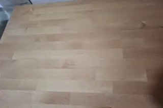 Mesa plegable madera pared