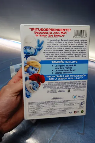 DVD Los Pitufos y Los Pitufos 2 (Español)