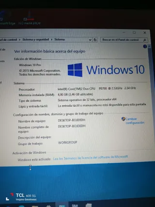 Ordenador Portátil Win 10 TV Dell SEGA