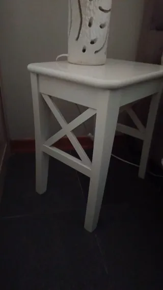 Comodino Ikea Bianco Legno Misure 30x40 altezza 45
