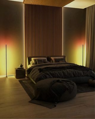 Lámpara de pie regulable