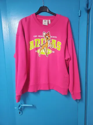 Felpa Adidas Disney Bambi Donna Taglia M