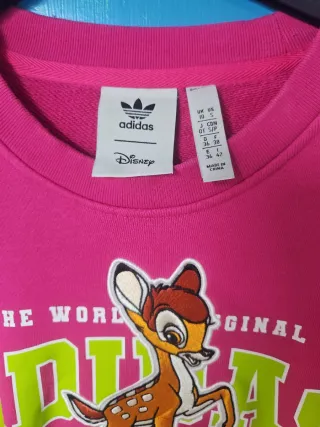 Felpa Adidas Disney Bambi Donna Taglia M