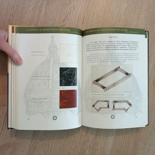 La cúpula y máquinas en Florencia de Brunelleschi