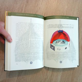 La cúpula y máquinas en Florencia de Brunelleschi