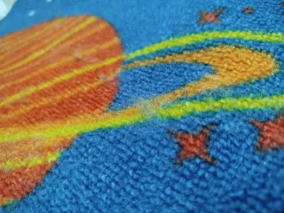 Alfombra Infantil Planetas 80x120cm