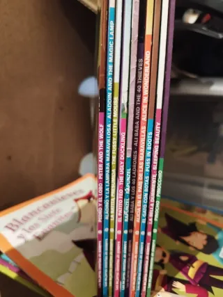 Colección cuentos bilingües