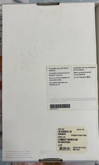 Cargador Apple 60W MagSafe 1