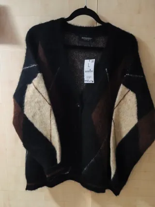 Chaqueta Stradivarius Rombos Talla L