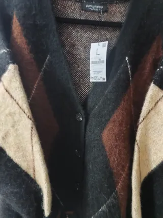 Chaqueta Stradivarius Rombos Talla L