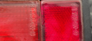 Piloto trasero izquierdo 20990D (AG) Renaul