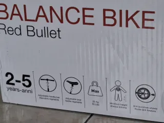 Bicicleta Equilibrio Chicco Red Bullet