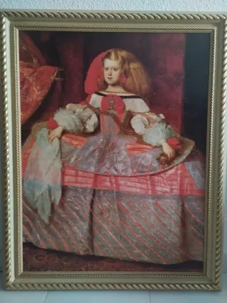 Cuadro Retrato Infanta Margarita de Austria
