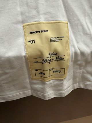 Camiseta Zara Blanca Talla M