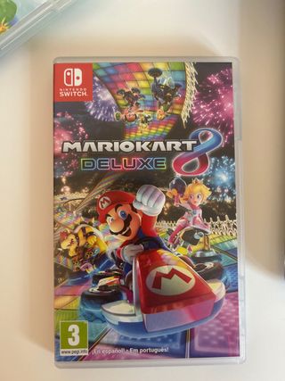 Carcasa Nintendo Switch Mario Kart 8 Deluxe
