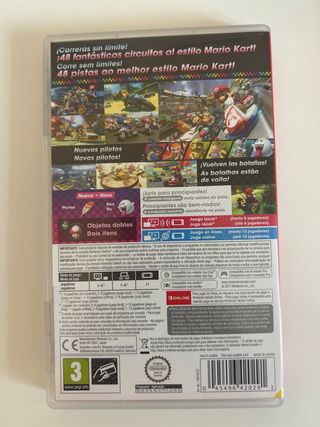 Carcasa Nintendo Switch Mario Kart 8 Deluxe