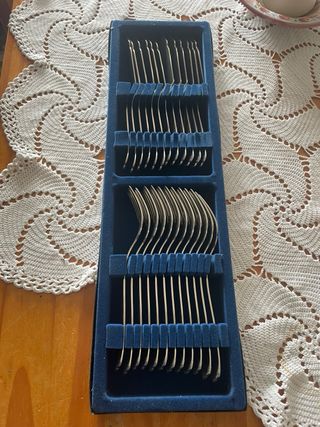 Cubiertos para pescado, 12 servicios