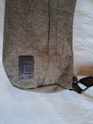 Bolso Adolfo Dominguez Beige y Marrón