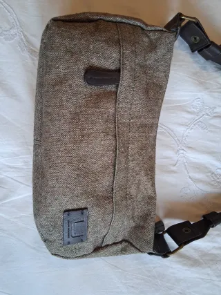 Bolso Adolfo Dominguez Beige y Marrón