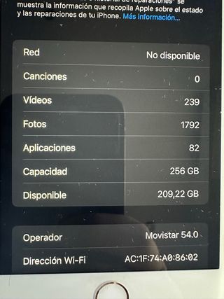 iPhone 8 Plus 256 GB Dorado