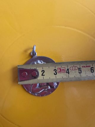 Colgante de plata con ángel