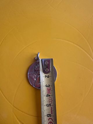 Colgante de plata con ángel