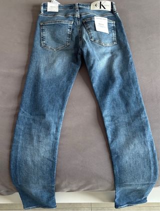 Pantalón Calvin Klein Skinny Azul