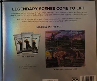 Magic The Gathering Final Fantasy XV scene box