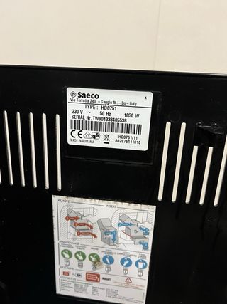 Cafetera Saeco Intelia