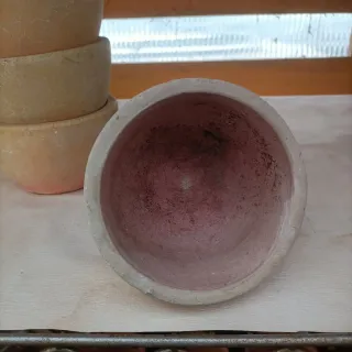 Set 6 Vasi Ciotole Terracotta Diametro 12cm