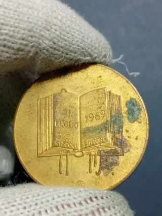 Medaglia 21 Luglio 1969 Rizzoli Editore