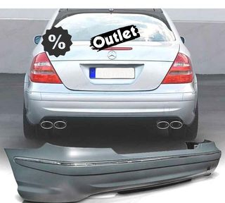 PARAGOLPES TRASERO MERCEDES CLASE E W211 03-09 LOOK AMG C002