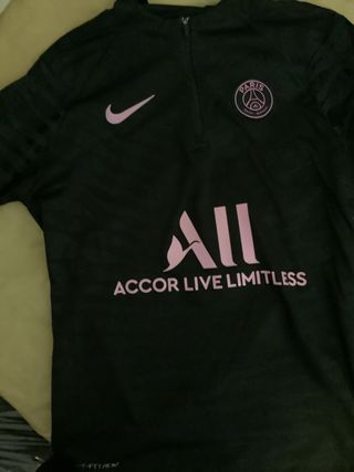 Chándal Nike PSG Negro Rosa