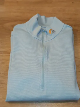 Camiseta térmica chica azul