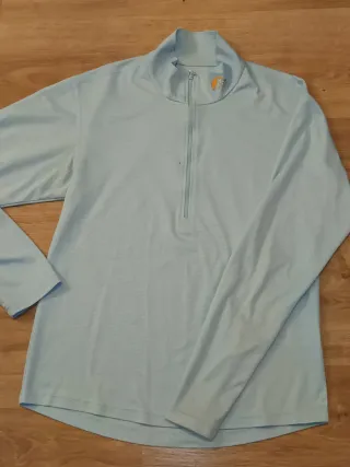 Camiseta térmica chica azul