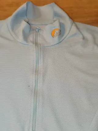 Camiseta térmica chica azul